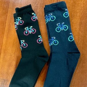 Novelty Bicycle socks - 2 pair